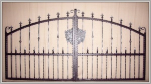 Aire Wrought Iron Estate Gates